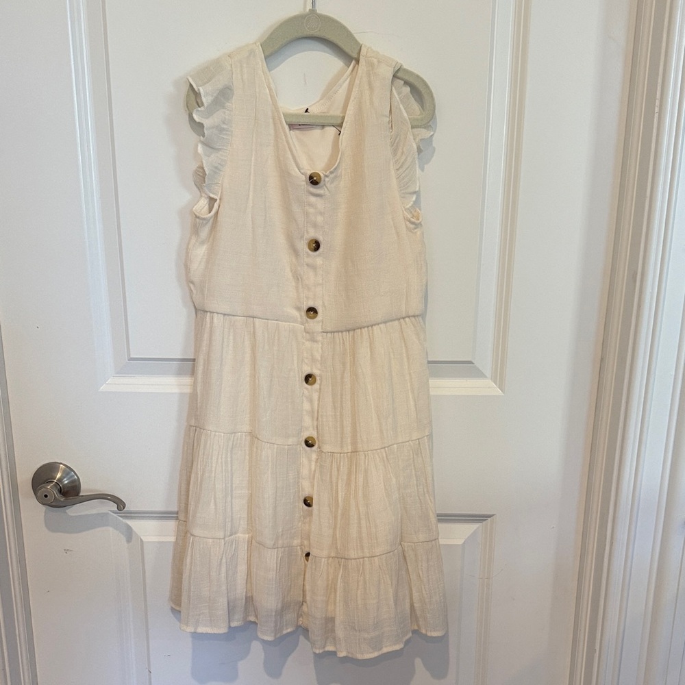 BNWOT Frankii by Francescas cream summer dress